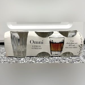 Circleware Omni Set of 6 - 1 oz. Shot Glass Set